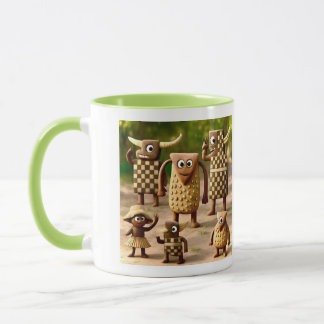 Caneca Amigos ímpares - Poster do Clan do Verificador de 