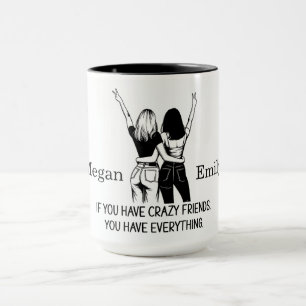 Caneca Amigos malucos personalizados