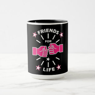 Caneca Amigos Para A Vida
