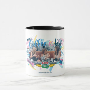 Caneca AMIGOS™ Quando o café é vida