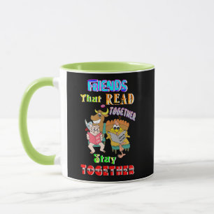 Caneca Amigos Que Leram Juntos Fiquem Juntos