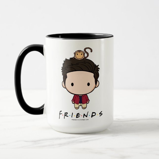 Caneca AMIGOS™ | Ross Chibi (Esquerda)