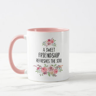 Caneca Amizade Doce Refresca A Alma