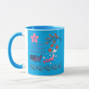 Caneca Amizade sem fim azul