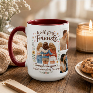 Caneca Amizade – Vamos Permanecer Amigos Através dos Anos