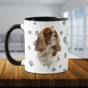 Caneca Amo a Pegada do meu Cavalier King Charles Spaniel