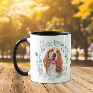 Caneca Amo Meu Coffee Hound Wreath Coffee Mug