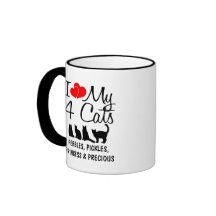 Amo Os Meus Quatro Gatos