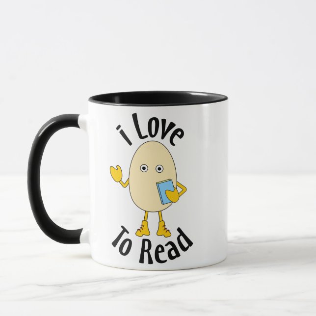 Caneca Amor A Ler (Esquerda)
