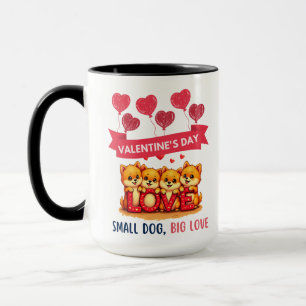 Caneca Amor aos cães da Pomerânia