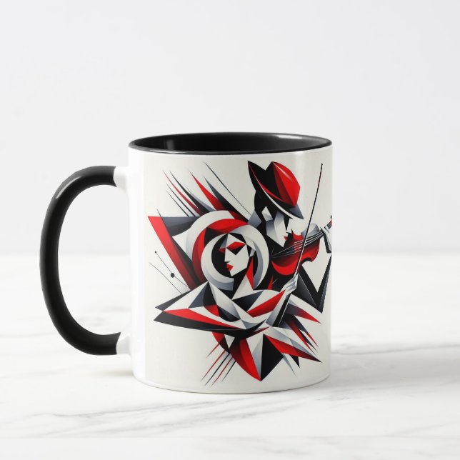 Caneca Amor Artístico e Música (Esquerda)
