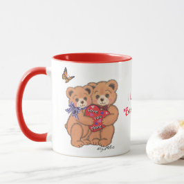Caneca Amor Bears Te Ama Mais