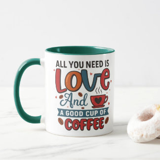 Caneca Amor & Café