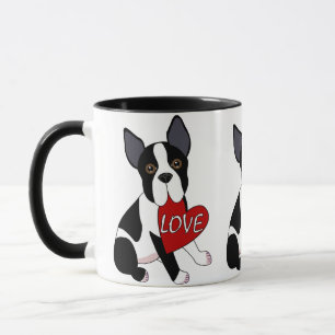 Caneca Amor de Boston Terrier