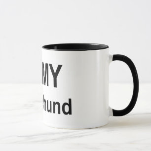 Caneca - amor de I meu dachshund