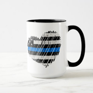Caneca Amor de Linha Azul