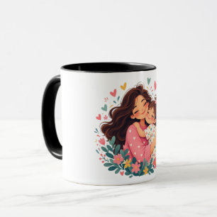 Caneca Amor de Mãe e Filha