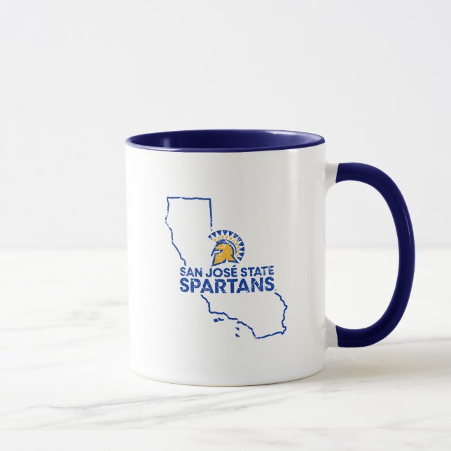Caneca Amor de Spartans do estado de San Jose (Direita)