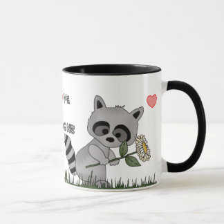 Caneca Amor do guaxinim