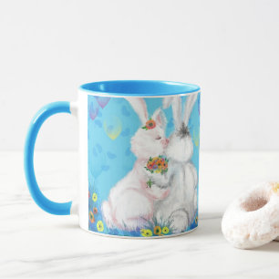 Caneca Amor doce - Beijo - Abraço