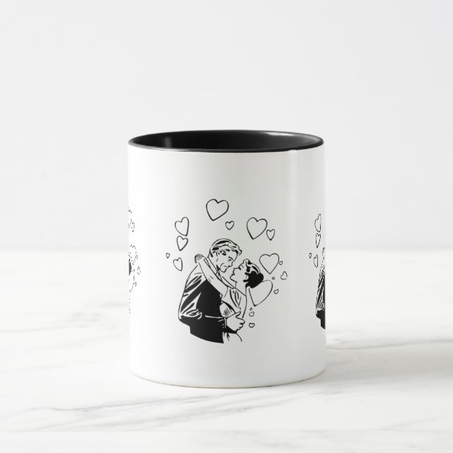 Caneca Amor e Romance: Objetivos do Relacionamento (Centro)