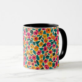 Caneca Amor Floral Espalhado