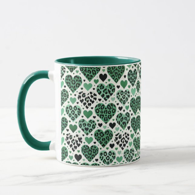 Caneca Amor Louco (Verde) (Esquerda)