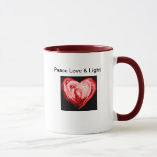 Caneca Amor & luz da paz