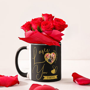 Caneca Amor Personalizado Você Para Sempre Dia de os namo