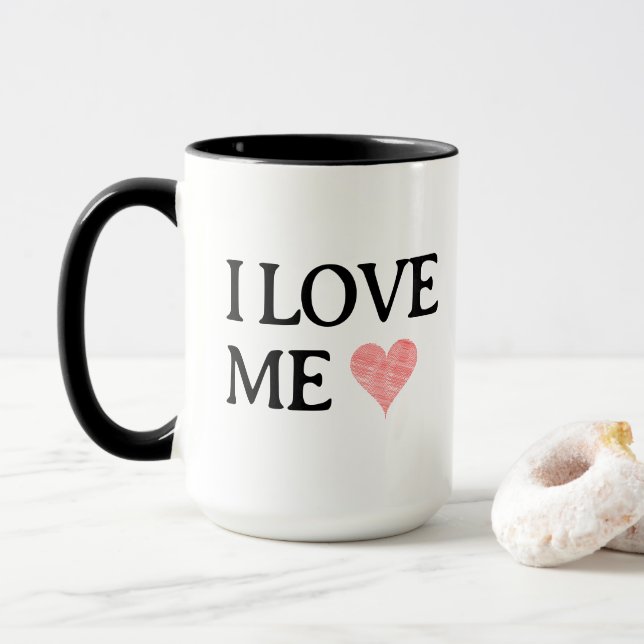 CANECA AMOR//PRÓPRIO (Com Donut)