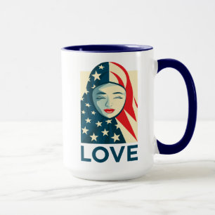 Caneca Amor  Refugiados muçulmanos