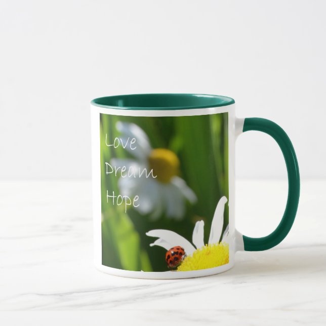 Caneca Amor, sonho, esperança (Direita)