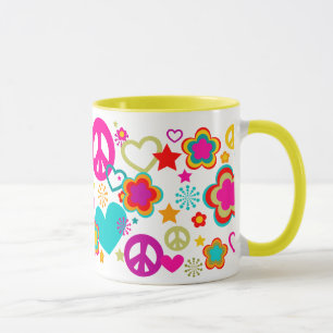 Caneca Amor & tudo da paz femininos