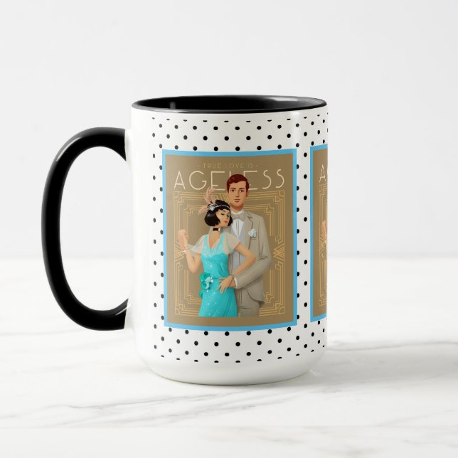 Caneca Amor Verdadeiro é Sem Idade (Esquerda)