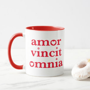 Caneca Amor Vincit Omnia - Cotação Latina
