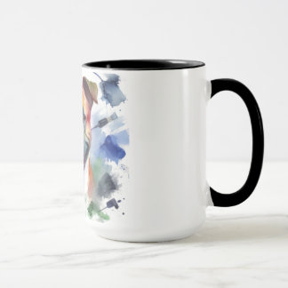 Caneca Amstaff färgrik. 