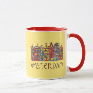 Caneca Amsterdão no mosaico