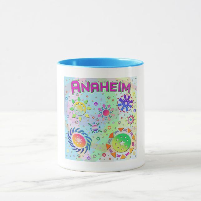 Caneca Anaheim Seven Suns & Energy Mug (Centro)