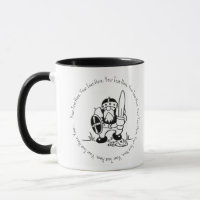 Caneca Anão Viking Fofo