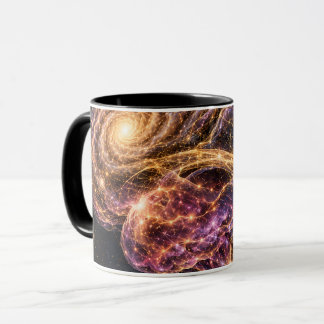 Caneca Anatomia do Cérebro da Galáxia