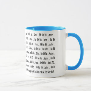 Caneca Ancestralidade Blah Blah Mug