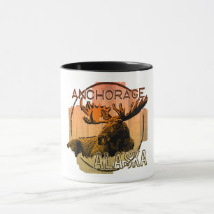 Caneca Anchorage Mose de laranja do Alasca