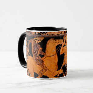 Caneca Ancião grego Red-Figure Classical Art Mug