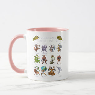 Caneca Ancient Greek Mythology Monsters
