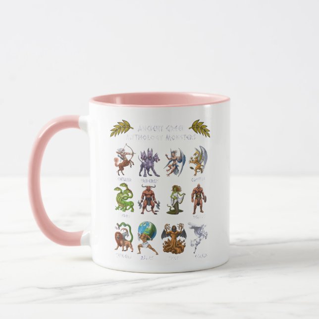 Caneca Ancient Greek Mythology Monsters (Esquerda)