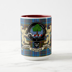 Caneca Anderson Clan Crachá & Tartan 