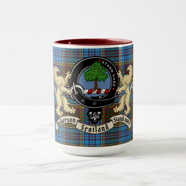 Caneca Anderson Clan Crachá & Tartan (Centro)