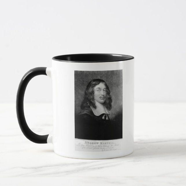 Caneca Andrew Marvell, gravado por Raphael Smith de John (Esquerda)