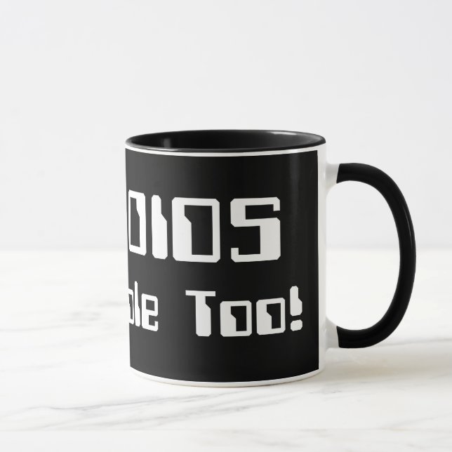 Caneca ANDROIDES Também São Pessoas! (Direita)