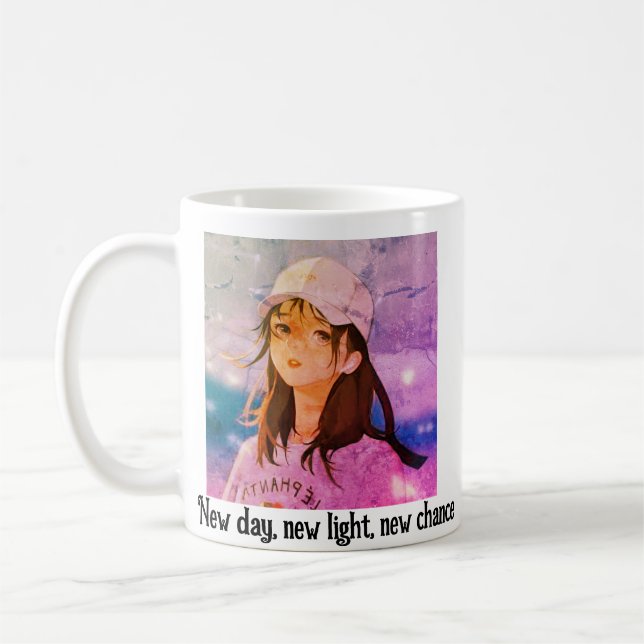 Caneca Anemi não é uma pessoa da manhã (Esquerda)